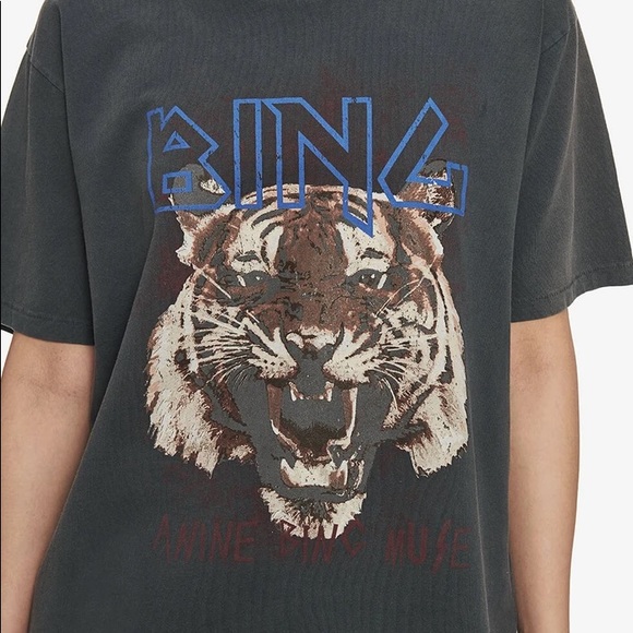 Anine Bing Tiger Tee - Picture 2 of 3